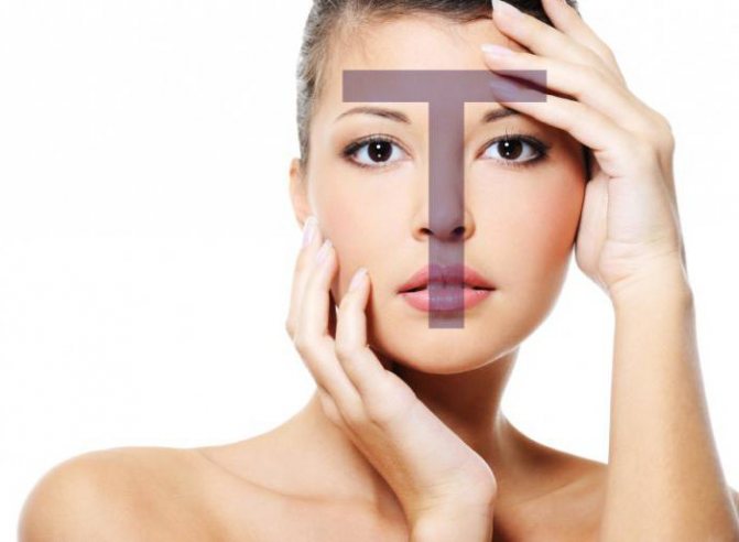 комбинированный тип кожи зона Т комбинированный тип кожи зона Т