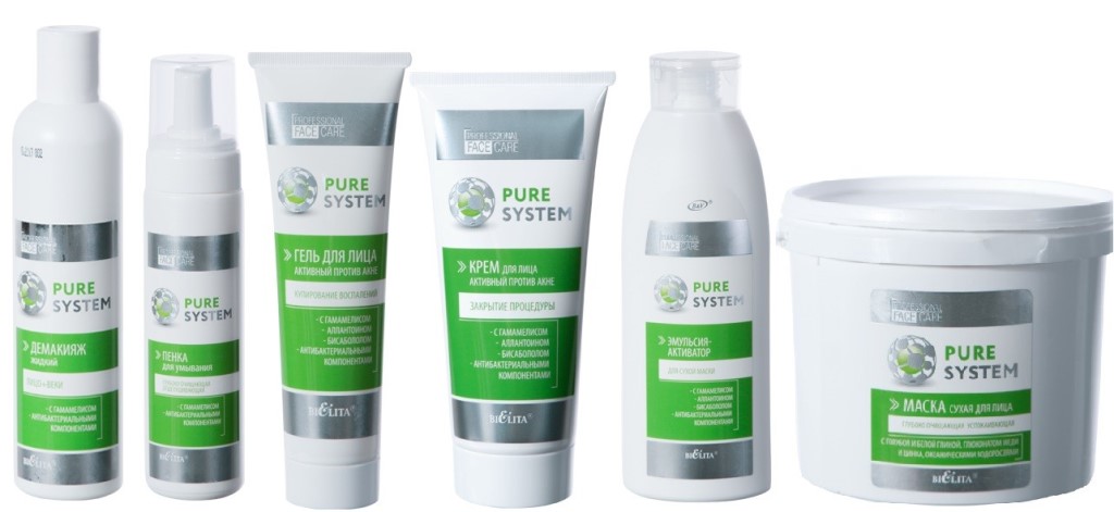 PURE SYSTEM линия косметики для проблемной кожи купить в интернет-магазине цена и отзывы
