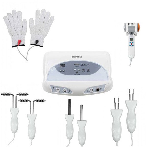Аппарат для лица и тела микротоки_ гальваника тепло-холод Biolift 840 Gezatone