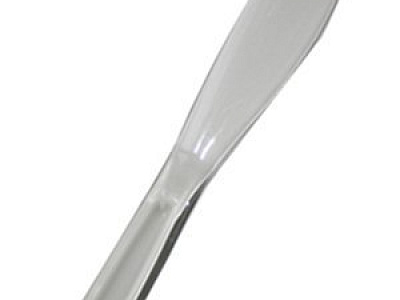 Лопатка-шпатель косметологическая пластиковая 21 см